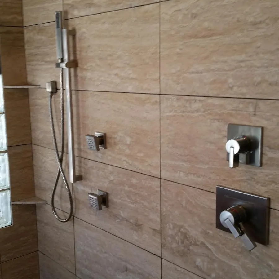 Shower fixture installation for Water Heater Replacement in Annapolis